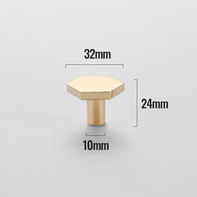 KAK Gold Cabinet Handle and Knobs Zinc Alloy Wardrobe Handle Black Kitchen Handle Cupboard Door Knob Furniture Hardware