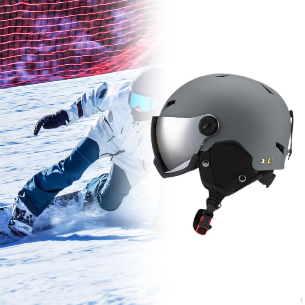Ski Helmet with Goggles And Ear Protection for Snowboarding