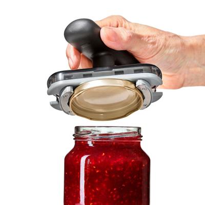 Abridor de frascos de 1/2 pieza para personas mayores, abridor de botellas resistente, pinzas para abrir frascos y tapas de latas.