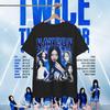 Twice Nayeon World Tour Retro 90s Vintage Graphic Unisex Heavy Cotton Tee: Once Kpop Concert Tour Fan Merch & Gift 2026