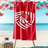 Iberia 1999 Tbilisi 2D Flat Print Beach Towel, Large Soft Quick Dry Towel for Beach Camping Swimming