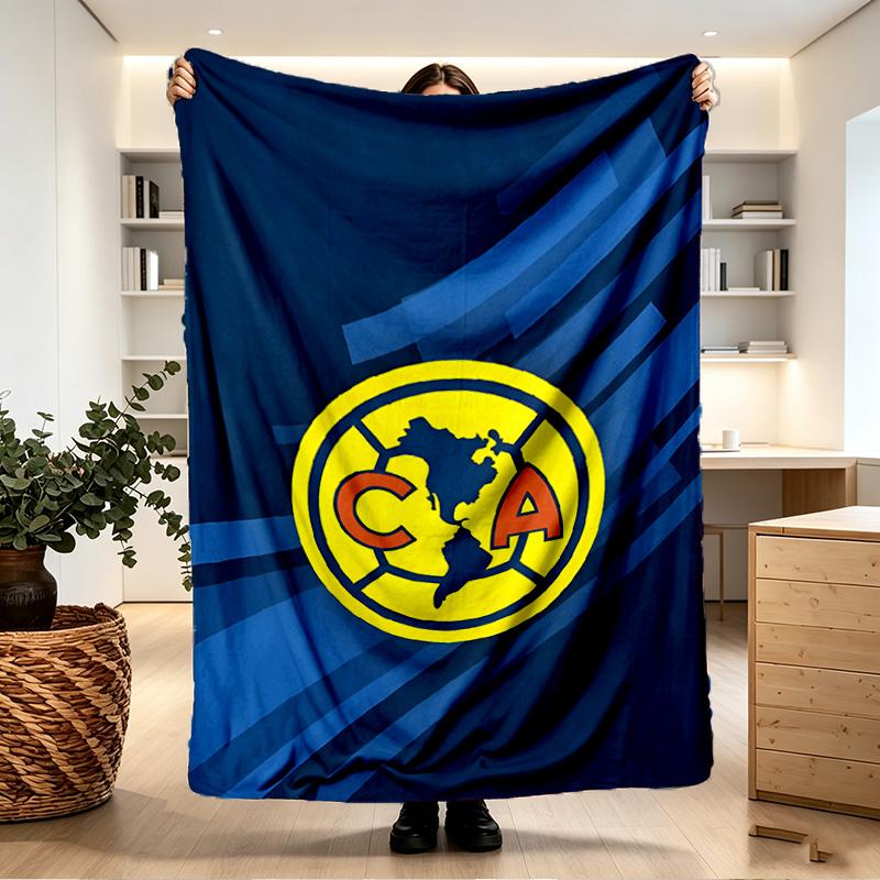 Club America Print Blanket - Soft & Comfortable, for Bedroom, Travel, Sofa, Home Decoration - Birthday Christmas Gift for Friend
