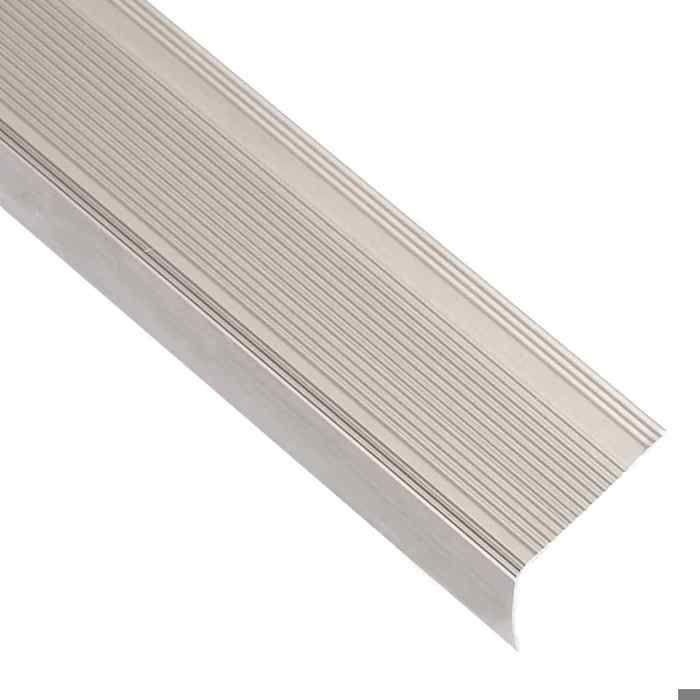VidaXL Stair Nosing L-shape 5 Pcs Aluminium 90 Cm Champagne, Stair Treads, Stair Edges, Stair Profiles, 146751