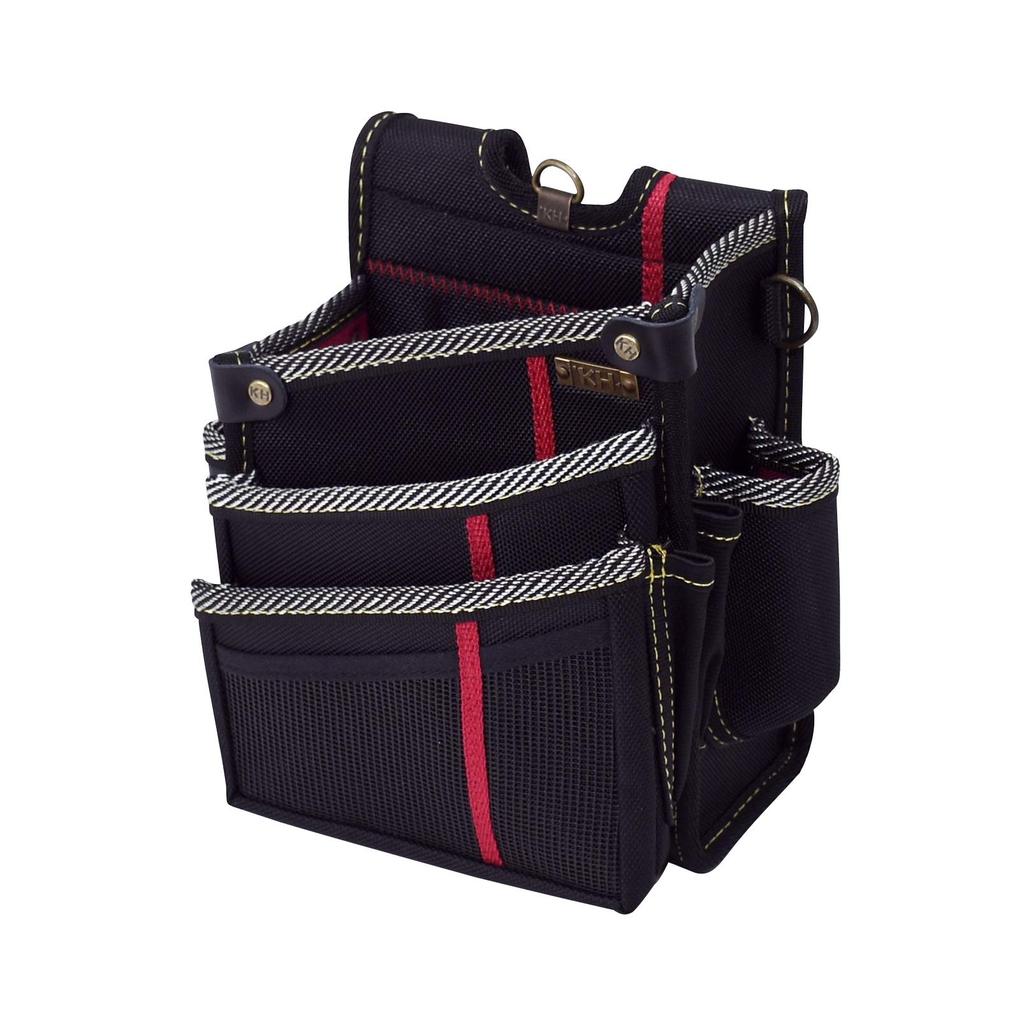 KH Evolution Waist Bag, 3 Tiers, Black, SA17K