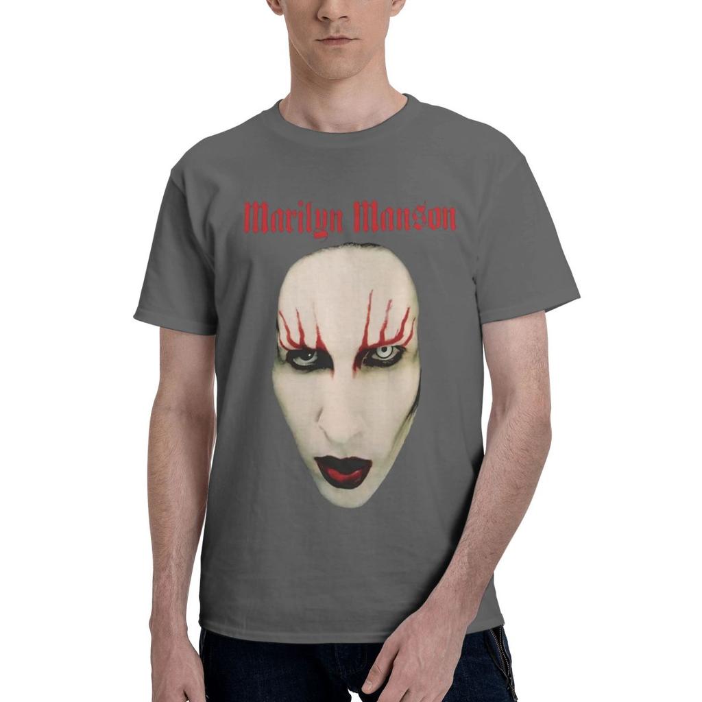 Marilyn Manson 1 100 Cotton Casual Breathable Confortable Men Top New Gifts And TShirts Funny Shirt