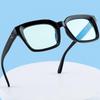 Women Fashion Reading Glasses Oversized Square Large Frame Magnifing Glasses Presbyopia Eyeglasses Diopter +1.0~+3.5