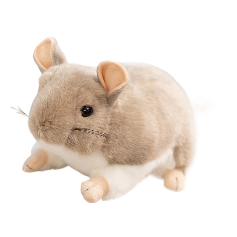 40cm Kawaii Plyšové hračky činčily Simulace Měkká Životní činčila Myš Plyšové zvířátko Hračky Narozeninové dárky