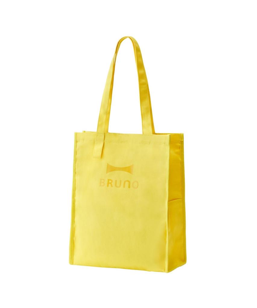 BRUNO 7-Pocket Color Tote Bag, Yellow, No Size Available, BDS040-YE