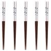 Happy Set of Dishwasher Made In PID9261 J-kitchens Chopsticks, 5, Material Wood, Safe, Japan,