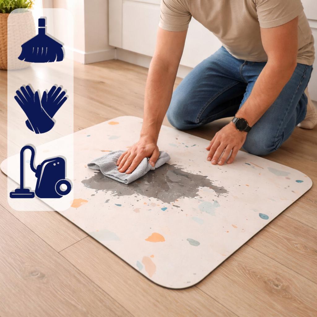 [PACZA] Anti-slip Rubber Floor Mat 40x60cm D28868