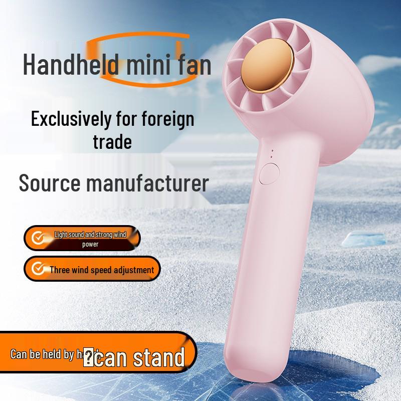 Portable Mini Bladeless USB Fan – Easy to Carry for Dorms, Bedrooms, and Outdoor Use