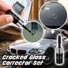 1 Set DIY Car Window Repair Tools Car Windshield Repair Tool Window Glass Curing Glue Auto Glass Scratch Crack Restore Kit