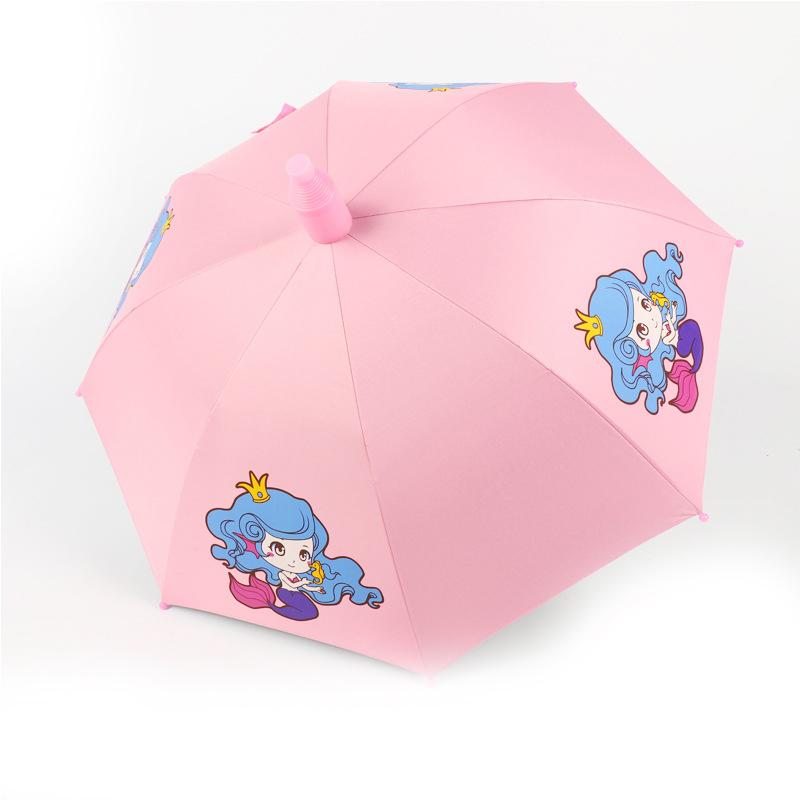 

Креативный милый мультяшный зонт для детей, зонты от дождя и солнца, детские радужные зонты, полуавтоматические, для мальчиков и девочек, Прямая поставка