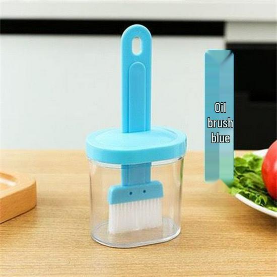 

High-Temp Resistant Silicone Oil Brush & Bottle for Kitchen, Baking & BBQ