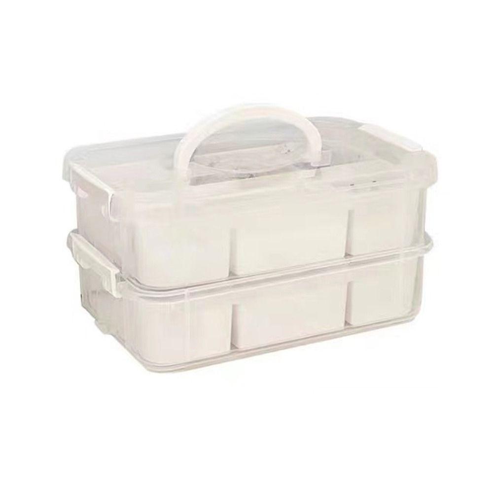 1Pcs 4 Layers Makeup Organizer Box Drawer Table Jewelry Container Bins Desk Storage Organizer
