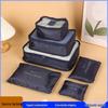 6-Piece Travel Set: Luggage, Toiletry, and Clothes Organizers
