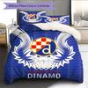 Set Copripiumino Trapuntato GNK Dinamo Zagreb Federa Decorazione per la Casa Regalo di Compleanno (1 * copripiumino + 2 * federa, senza nucleo)