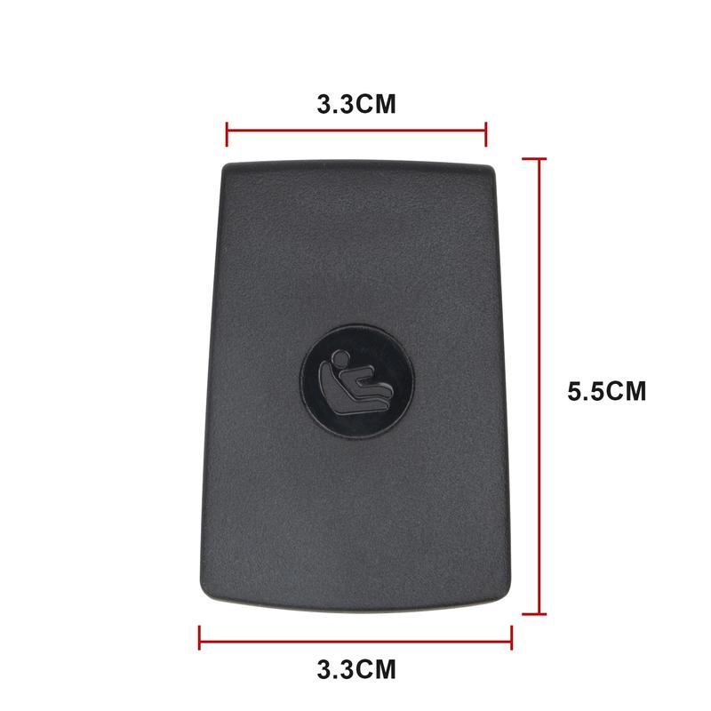 Car Rear Child Seat Anchor Cover ISOFix Safety Belt Flap Hook Restraint 52207319686 For BMW X1 E84 1 3 Series E84 F30 E90 E91