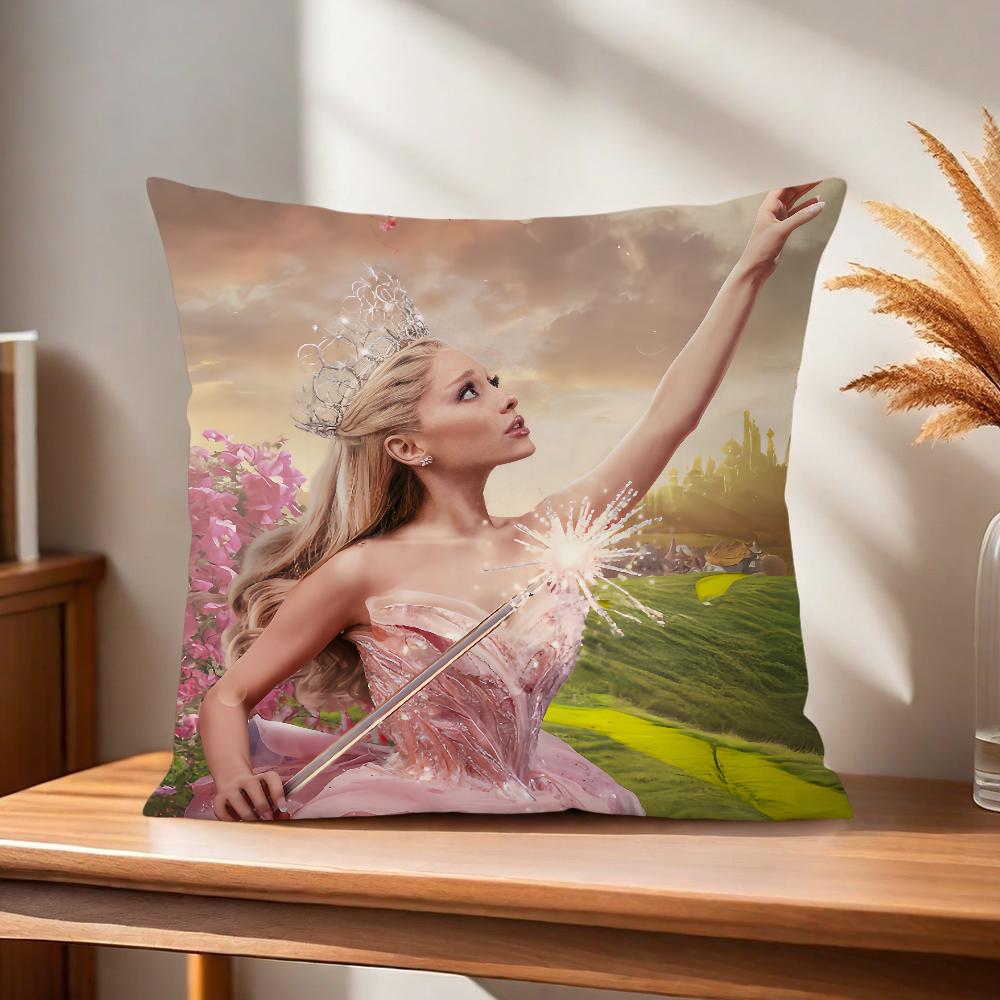 

Movie Comfortable soft W-WickedS Pillow Case for Sofa Living Room Home office Decor and Protective Covers 12x12Inch