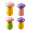 Dispensador de Palillos de Dientes con Forma de Hongo con Tapa Antipolvo Contenedor de Almacenamiento de Palillos para el Hogar y la Cocina Caja Decorativa para Guardar Palillos Tarro