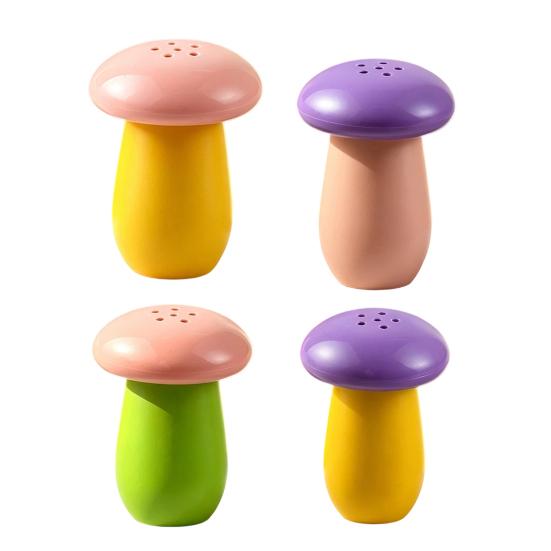 Dispensador de Palillos de Dientes con Forma de Hongo con Tapa Antipolvo Contenedor de Almacenamiento de Palillos para el Hogar y la Cocina Caja Decorativa para Guardar Palillos Tarro