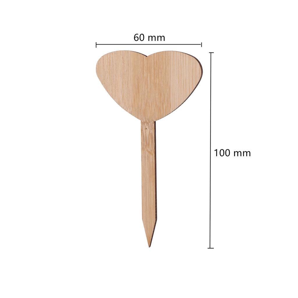 Plant Labels Wooden Plant Sign Tags Multi-Type Bamboo Garden Markers Bonsai Seed Potted Flower Vegetable Succulent Tool 5/50Pcs