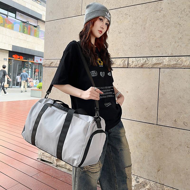 Sport fitness tas droog en nat scheiding sportschool speciale tas schouder messenger tas Oxford doek waterdicht reistas