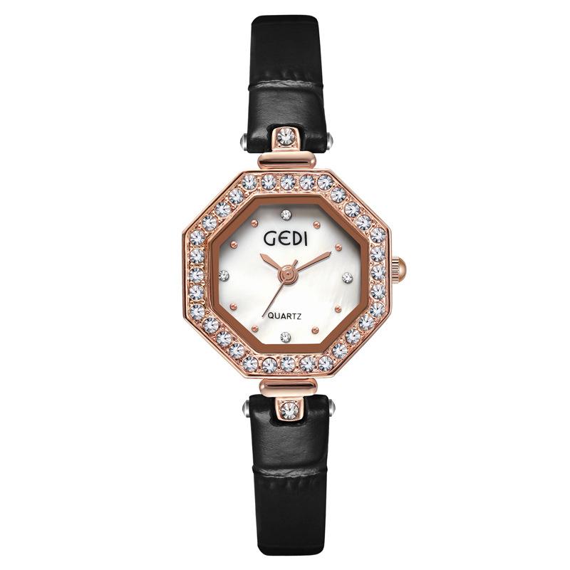 Light Luxury Fashion Exquisite High Sense Quartz Quartz Watch, Student Party High Value Versatile Waterproof Watch Women
