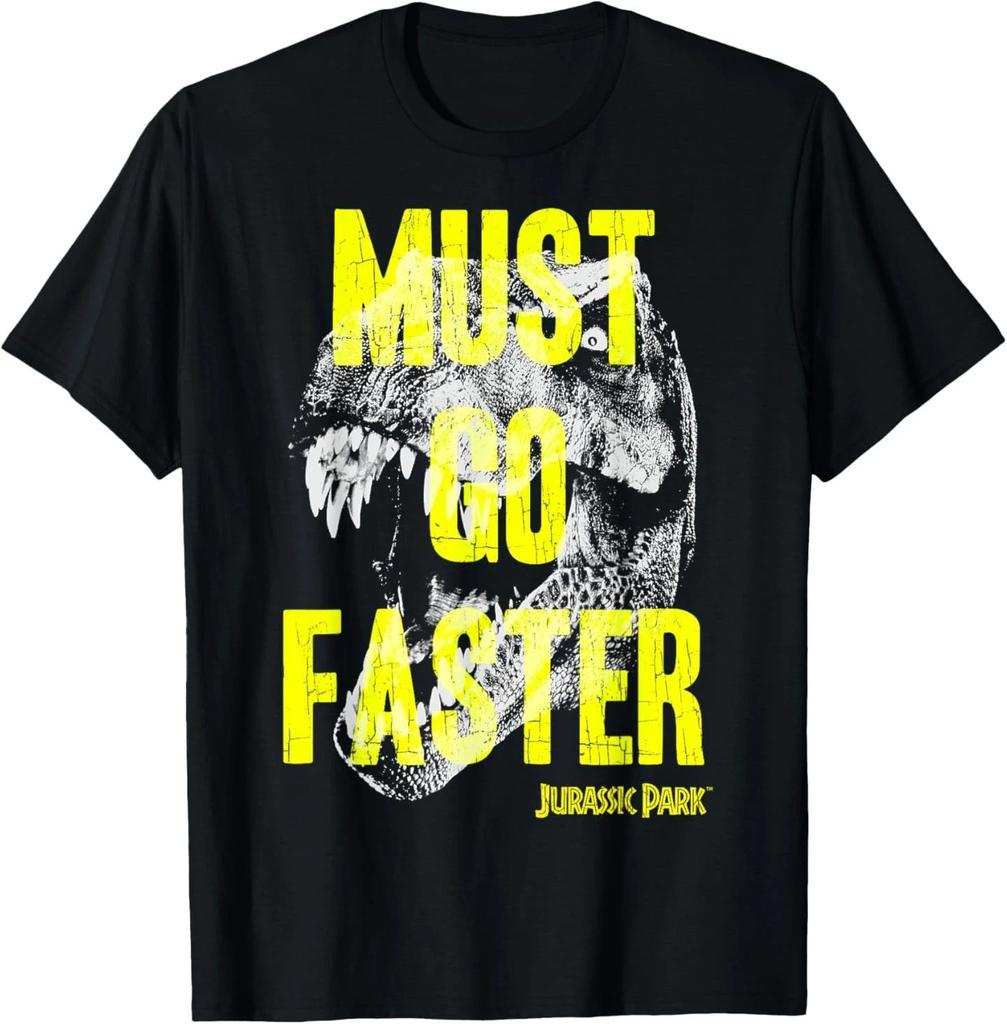 Jurassic Park T-Rex Must Go Faster T-Shirt