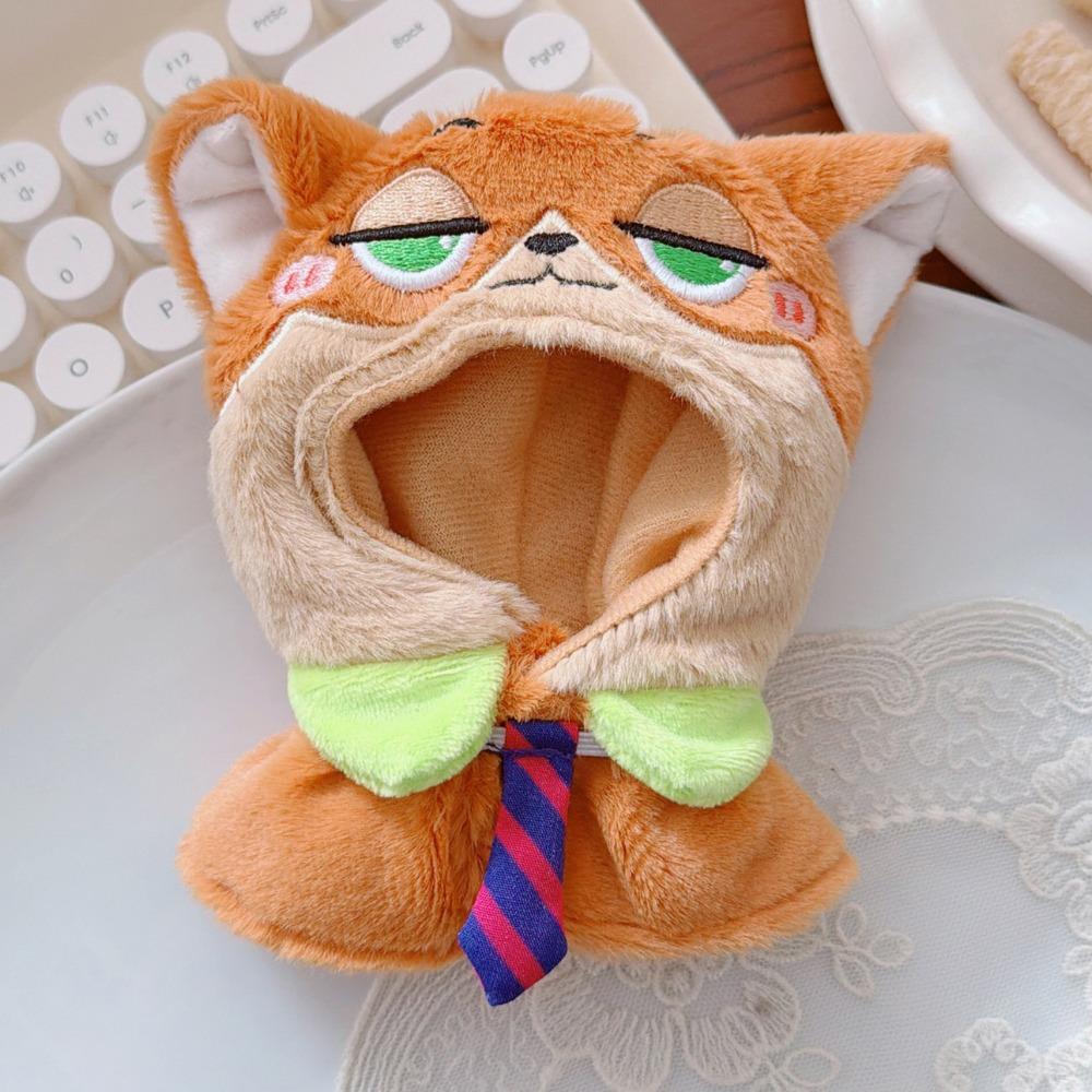 Rabbit 10cm Plush Doll Clothes Plush Cloak Doll Plush Shawl Clothes  Children s Gift Style C