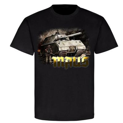 Armoured Troops Panzer Viii Mouse Tank Tshirt Summer Cotton Oneck Short Sleeve Unisexs T Shirt New S3xl