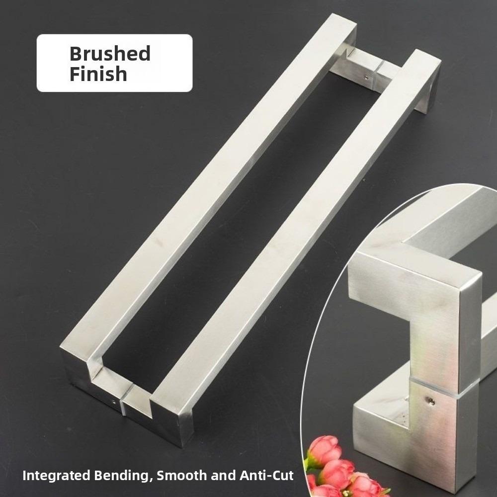 Rectangular Pipe Door Handle 60 Cm Length Glass Door Handle Wooden Door Metal Door