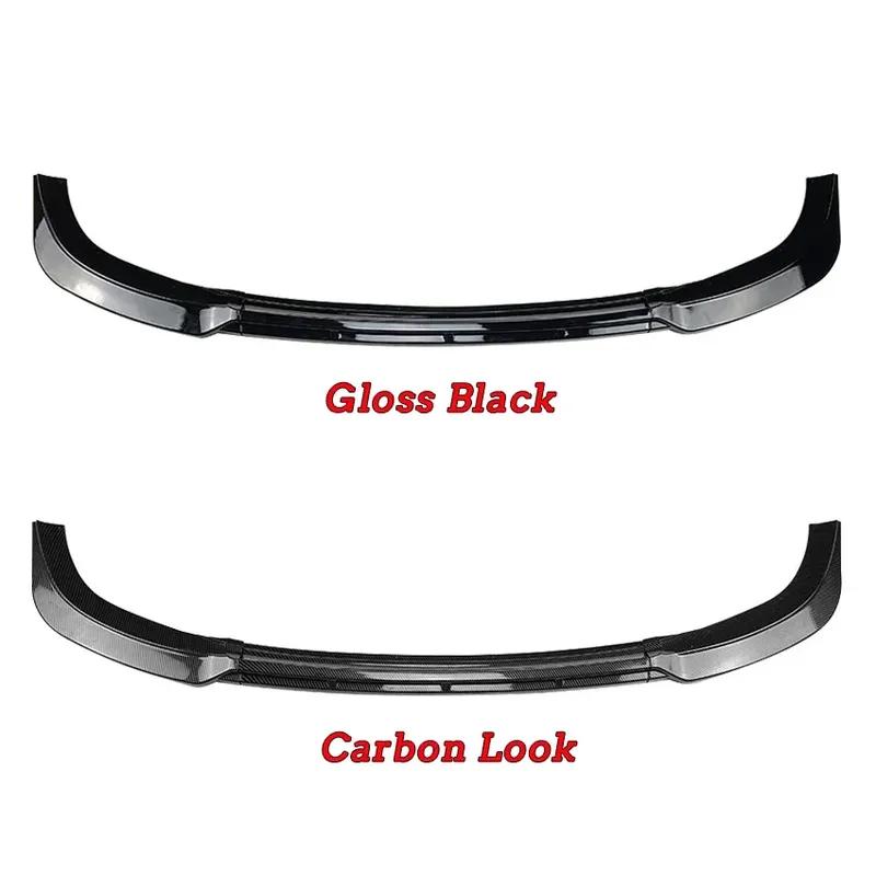 For Volkswagen VW ID.3 ID3 2019 2020 2021 2022 Car Front Bumper Lip Splitter Spoiler Diffuser Guard Auto Body Kits Cover Tuning