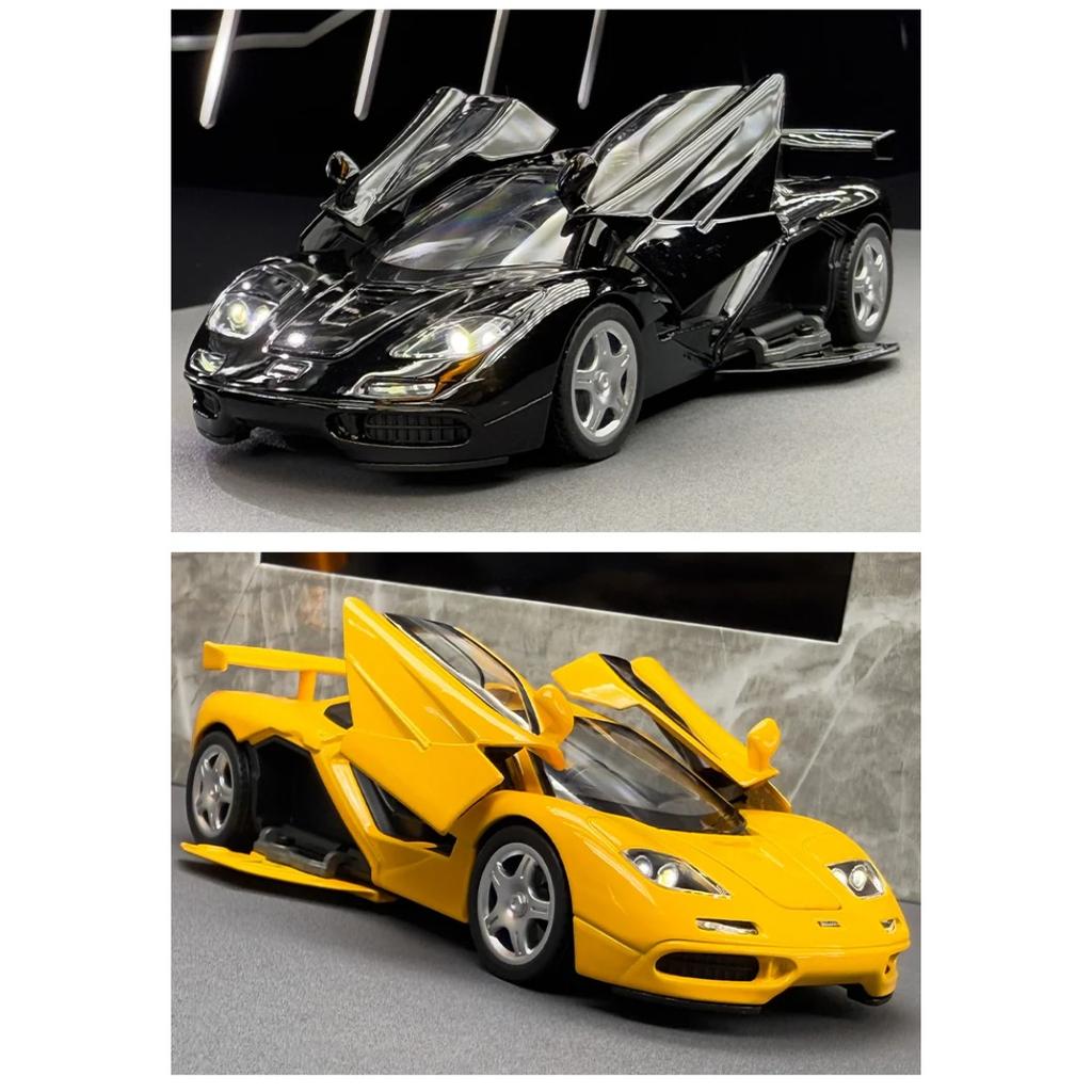 1/32 McLares F1 Supercar Alloy Model Car Toy Diecasts Metal Casting Sound and Light Car Toys for Children Vehicle