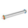 17-Inch Stainless Steel Rolling Pin Set with Adjustable Thickness and Dough Mat