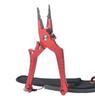 BIG LAKE GEAR Multifunctional Fishing Pliers Split Ring Hook Line Cutter Locking Carabiner Case Included Compatible, Remover, Function, &