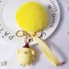 Neue Sanrio Hello Kitty Kuromi Melody Cinnamoroll Entzückende Schlüsselanhänger mit flauschigem Kaninchenfell-Kugel Damen Mädchen Tasche Anhänger Schlüsselanhänger Geschenke