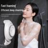Automatic Wall-Mounted Smart Shower: Portable Electric Shower, Bath Brush, Back Scrubber, and Multi-Functional Body Scrubber