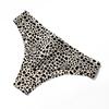 Nahtlose Unterwäsche für Damen Leopard-Slips für Damen Bequeme Intime Lingerie für Frauen Niedrig geschnittene Tanga-Slips Luxuriöse Unterwäsche