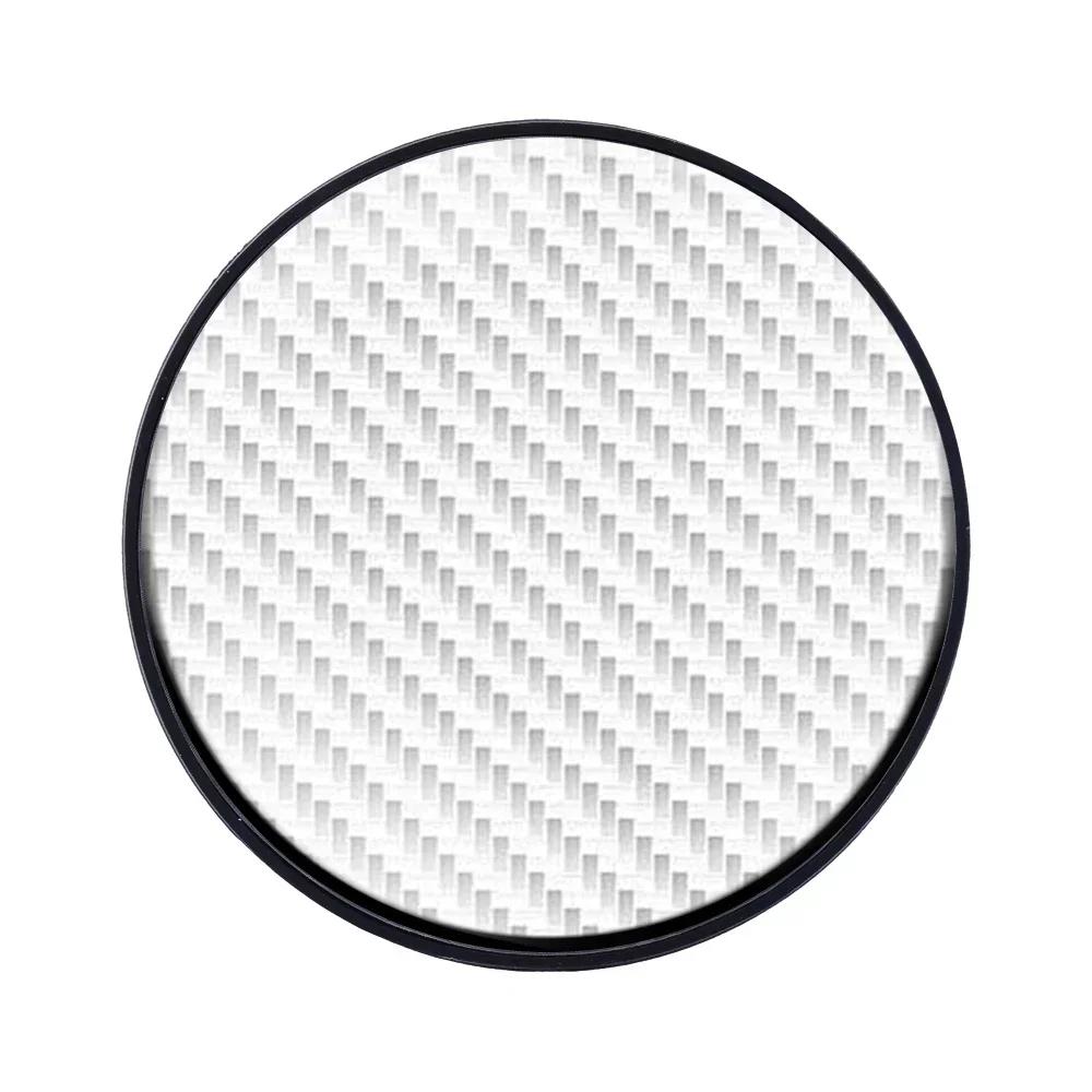 

Подставка под стакан с водой, подставка под стакан в машину, резиновый держатель для бутылок с рисунком из углеродного волокна, подушка для бутылок с напитками в машине, декоративная подкладка для салона автомобиля