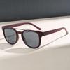 Retro Unisex Double Bridge Square Sunglasses - Fashionable, Versatile, Simple, Trendy Outdoor Sun Protection