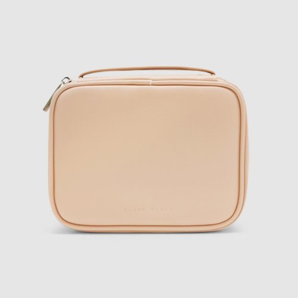 BLancbLack OppLe Big TraveL Pouch L Beige