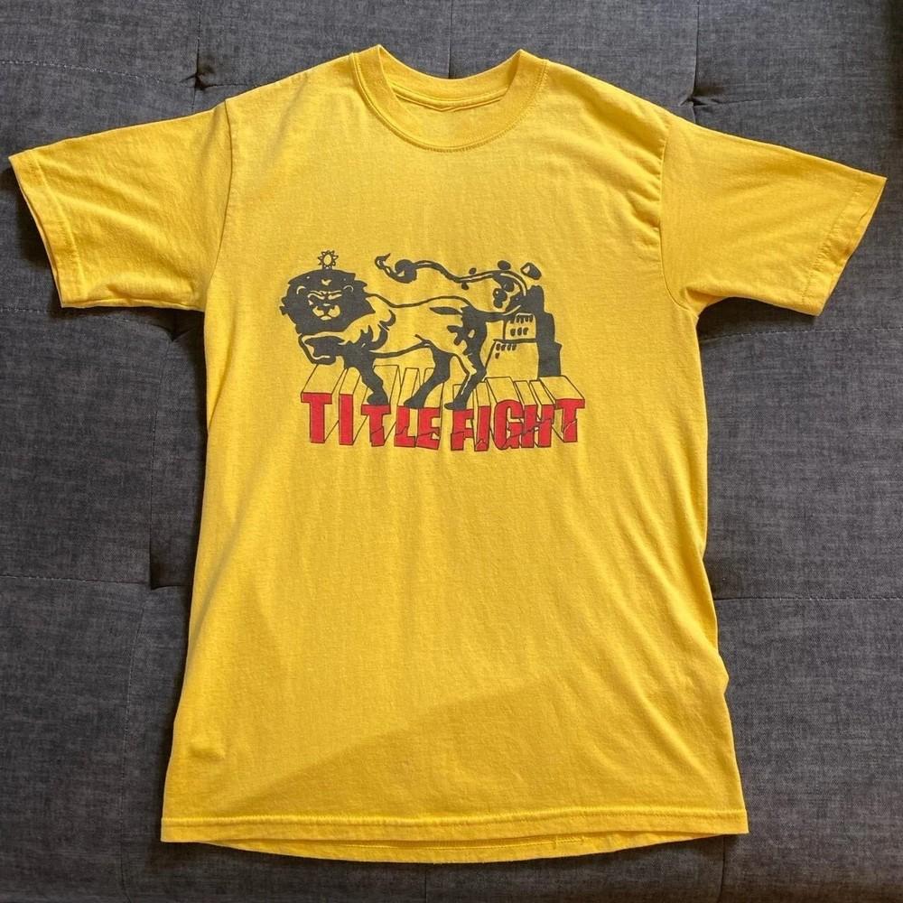 Title Fight Cotton Unisex Classic Size S-4XL T-shirt ZL1123 Unisex T-Shirt XXL