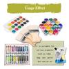 3/4Pcs Multipurpose Paint Brush Set Wooden Handle Artist Painting Brushes  for Furniture