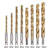 High Hardness 1.5mm-10.0mm Hex Shank Cobalt Twist Drill Drilling Tools Twist Drill Bit Drill Bit