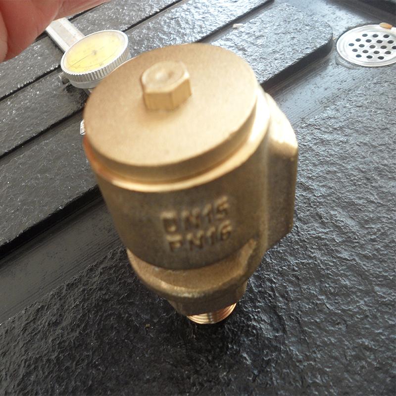 Brass vacuum breaker valve negative pressure screw air suction valve suction valve anti-negative pressure valve