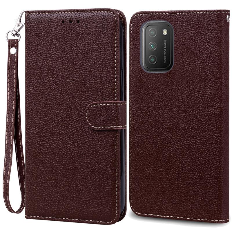 POCOM3 POCO M3 Etui Retro Lommebok Lær Flip Etui For Xiaomi Mi Poco M3 Pro Etui M3Pro 5G Telefondeksel Coque Fundas Capa