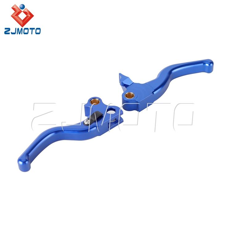 Motorcycle 2/3 Finger Short Handle Control Lever Brake Clutch Levers for Touring Road King Electra Street Glide 2017-2020