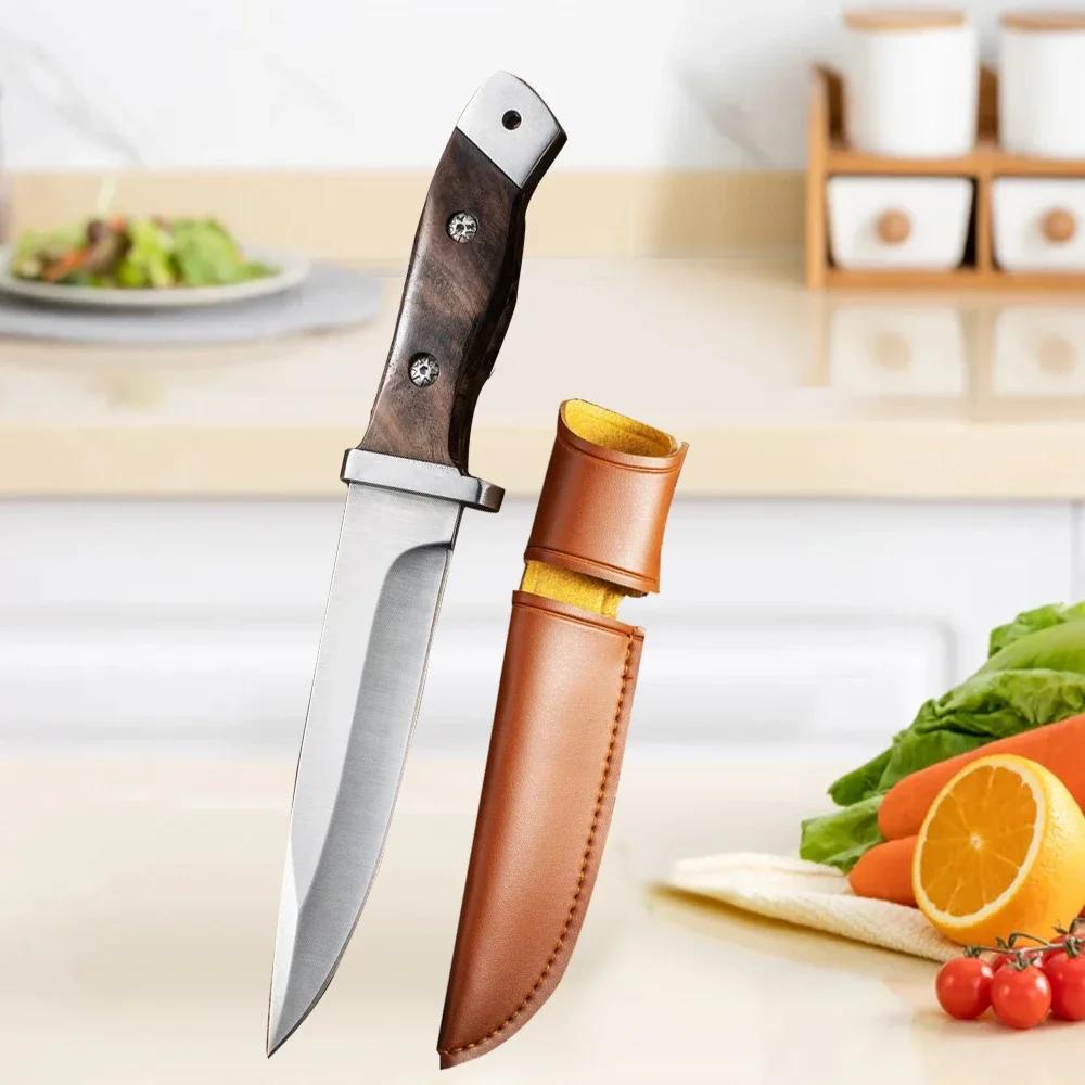 Watermelon Slicer Fruit Knife with Sharp High Hardness Stainless Steel Blades