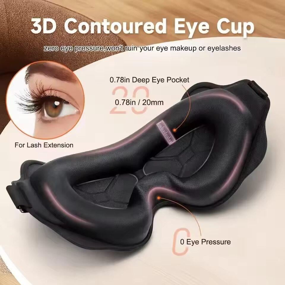 Travel 3D Sleeping Mask Eyepatch Blindfold Light Eye Mask for Sleeping Mask Slaapmasker Night Sleeping Aid Sleep Patch